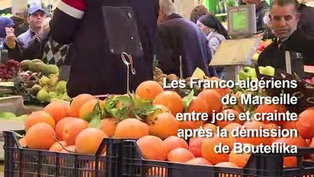 Algérie: à Marseille, les Franco-algériens entre joie et crainte