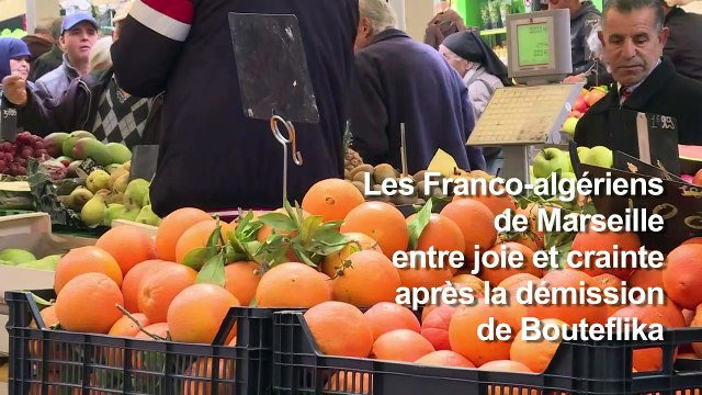 Algérie: à Marseille, les Franco-algériens entre joie et crainte