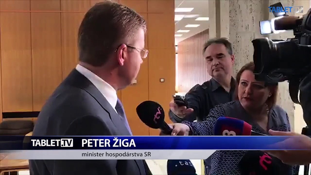 ZÁZNAM: Brífing ministra hospodárstva P. Žigu