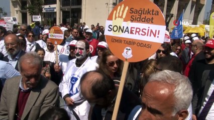 Sağlıkta şiddete iş bırakma çağrısı