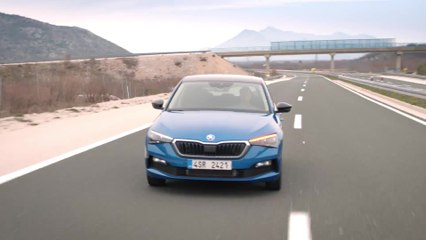 Skoda Scala Driving Teaser