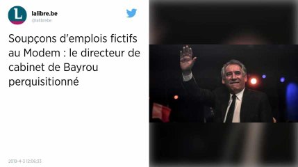 Affaire des assistants parlementaires : perquisition chez le directeur de cabinet de François Bayrou