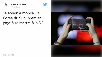 Le premier réseau 5G au monde lancé vendredi en Corée du Sud