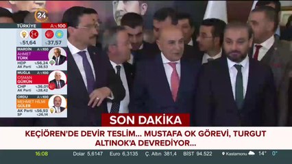 Keçiören'de devir teslim