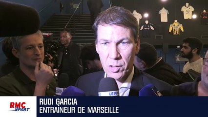 OM : "Tant qu’on veut de moi, je suis très bien ici" affirme Garcia