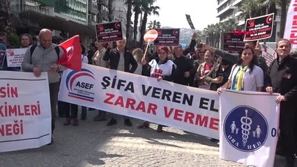 İzmir'de Sağlık Çalışanlarından Şiddete Karşı Acil Önlem Talebi