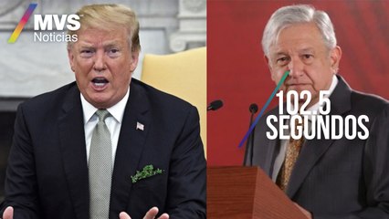 SRE descarta reunión entre AMLO y Donald Trump a corto plazo