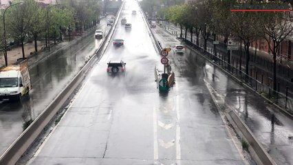 Marseille : la chaussée inondée à Bougainville