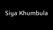 SIYA KHUMBULA by Isaac Zavale & Antonio Marin (South Africa/Mozambique) - VIRTUAL REALITY