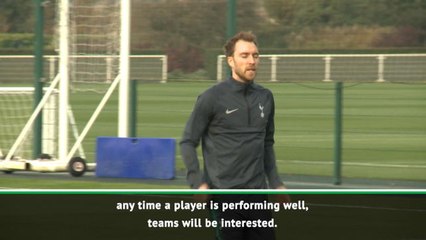 King expects Eriksen to stay at Tottenham