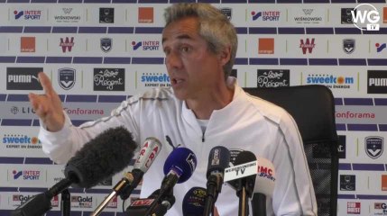 Paulo Sousa : "Les joueurs ne doivent pas avoir peur de faire les choses"