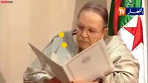Bouteflika donnant sa démission au Conseil constitutionnel algérien