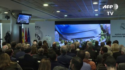 El Real Madrid presenta reforma vanguardista de su estadio