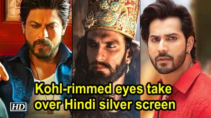 Kohl-rimmed eyes take over Hindi silver screen