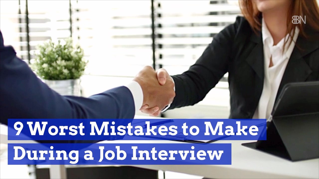 What You Shouldn't Do During A Job Interview