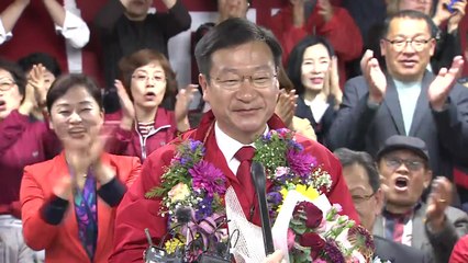 4·3 보궐선거 통영·고성, 한국당 정점식 후보 당선 확실 / YTN