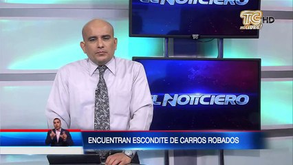 Encuentran escondite de carros robados