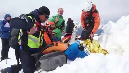 Exercice avalanche grandeur nature en Savoie