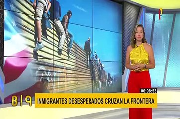 EEUU: migrantes cruzan desesperados fronteras tras amenazas de Trump