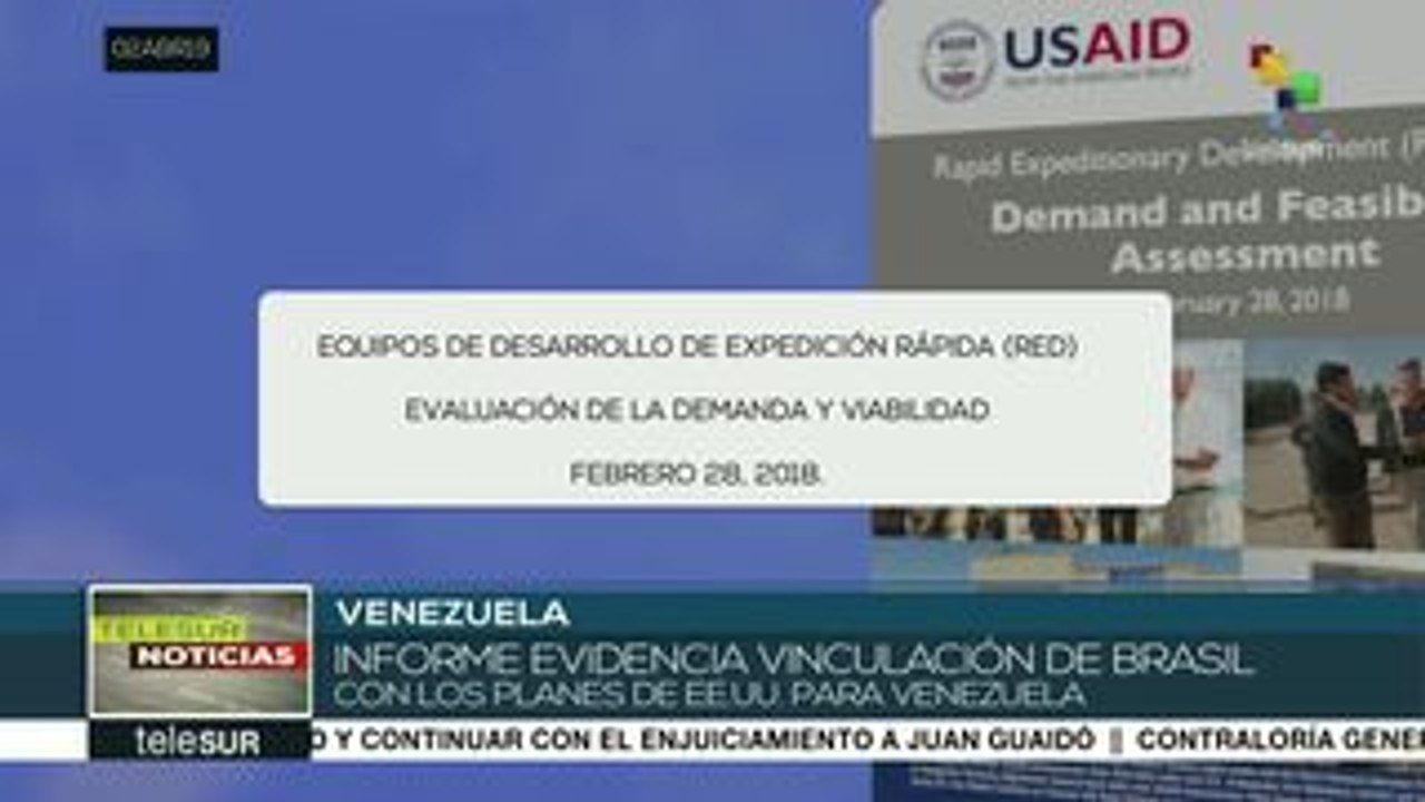 Informe de la USAID revelaría ruta para nuevo g...