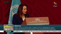 ONU: solución del conflicto venezolano debe ser pacífica, dialogada