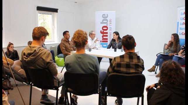 Adélaïde Charlier de «Youth for Climate» rencontre les décideurs chez Sudpresse