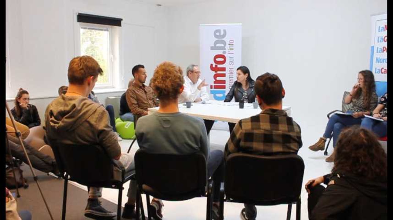 Adélaïde Charlier de «Youth for Climate» rencontre les décideurs chez Sudpresse