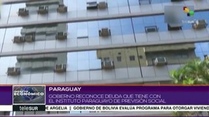 Gobierno paraguayo reconoce deuda con el Instituto de Previsión Social