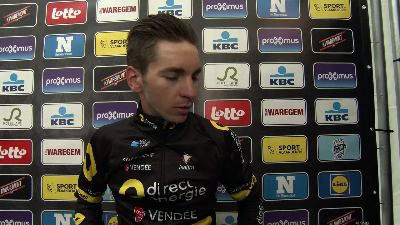Anthony Turgis - interview d'arrivée - À Travers la Flandre / Dwars door Vlaanderen 2019