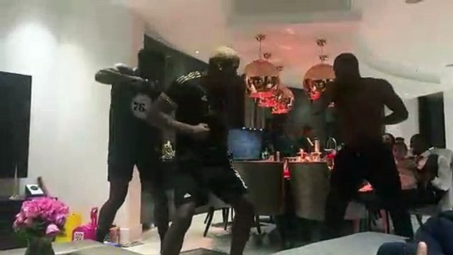 Voici comment se passe un jour de fête avec la pogbance réunis. Trop drôle !