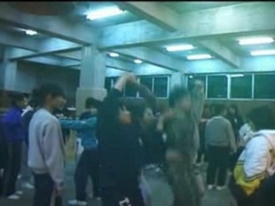 Erika Sawajiri Cheer Training