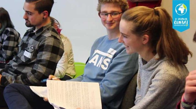 Climat: Luc Partoune, directeur de l'aéroport de Liège rencontre les étudiants