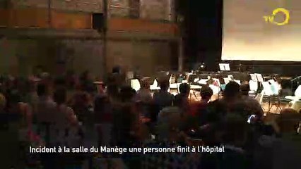 Brève: incident à la Salle du Manège d'Onex