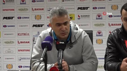 Gazişehir Gaziantep-Afjet Afyonspor Maçının Ardından