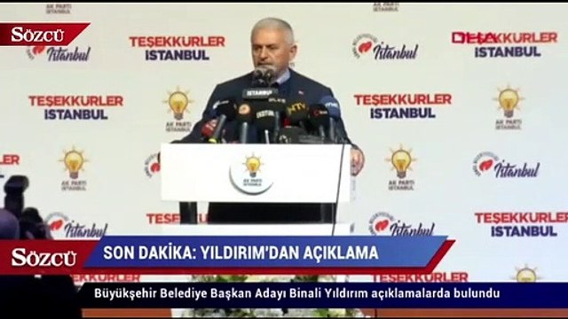 Binali Yıldırım’dan sandık açıklaması