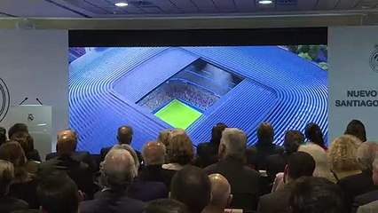 El Real Madrid presenta reforma vanguardista de su estadio