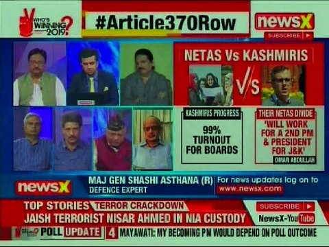 Article 370 Row: Mehbooba Mufti's Remarks day after Omar Abdullah's '2nd PM' Demand