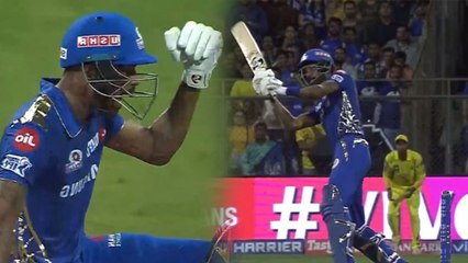IPL 2019 CSK vs MI: Hardik Pandya, Pollard Smash 45 Runs in Last 2 Overs | वनइंडिया हिंदी
