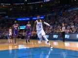 لقطة: كرة سلة: بول جورج يستدير 360 درجة ويسجّل سلة ساحقة جريئة
