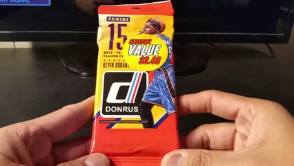 2015-16 Panini Donruss NBA Basketball trading card. Kobe Bryant card plus Karl Anthony Towns rookie.