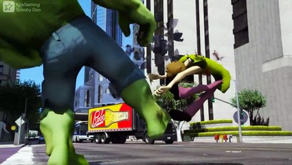 SHAGGY VS HULK - SHAGGY (SCOOBY DOO) VS THE HULK (AVENGERS)