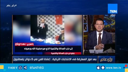 عمرو عبد الحميد يعرض فيديوهات لأعضاء حزب أردوغان وهم يستغلون الدين في الدعاية الإنتخابية