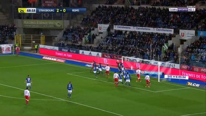 Strasbourg 3-0 Reims Anthony Goncalves Goal 03.04.2019