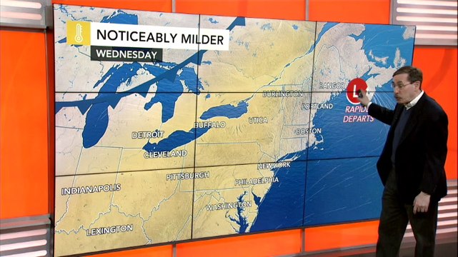 Storm to bring rain, wintry mix to Northeast at late week