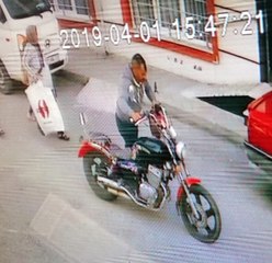 Motosiklet Hırsızı Kamerada