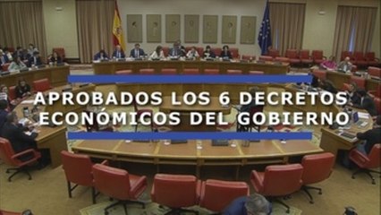 Aprobados los 6 decretos económicos del Gobierno