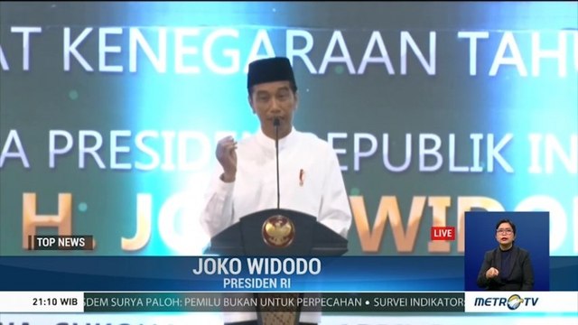 Jokowi Hadiri Peringatan Isra Mikraj di Sukoharjo