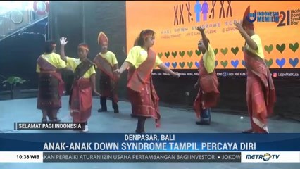 Anak-anak <i>Down Syndrome</i> Tampil Percaya Diri Unjuk Kebolehan