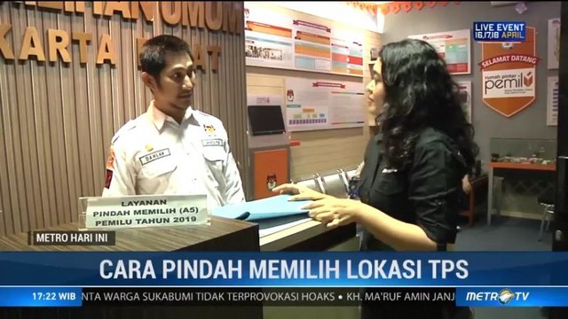 Layanan Pindah TPS Bisa Diurus Hingga 10 April, Begini Caranya