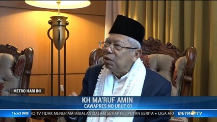 Rekam Jejak Politik Ma'ruf Amin